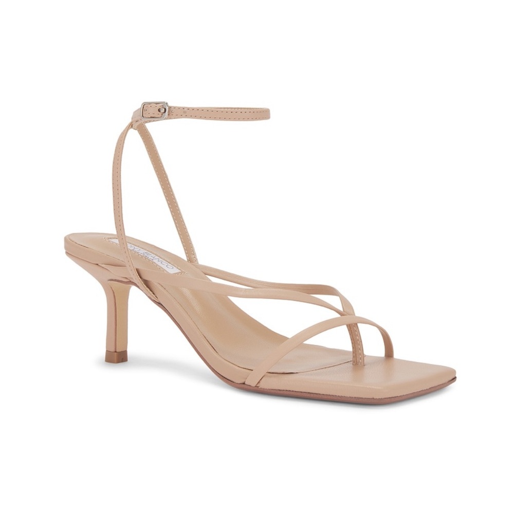 Tony Bianco Nude Strappy Heels
